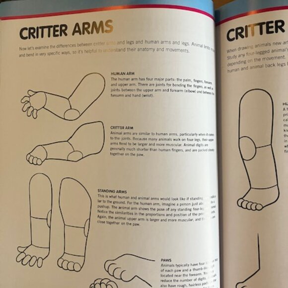 How to Draw Manga Chibi and Cute Critters--drawing instruction manual, unused - Picture 4 of 5